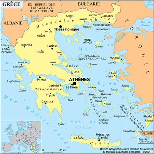 macedonia greece map